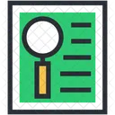 File Magnifier Magnifying Icon
