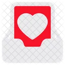 File Love Love Letter Icon