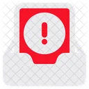 File Warning Risk Icon