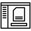 File Document Data Icon
