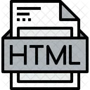 File Html Formats Icon
