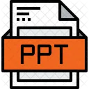 File Ppt Formats Icon