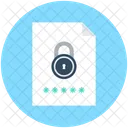 File Locked Security Icon