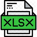 File Xlsx Formats Icon