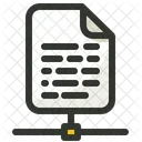 File Sharing Networking Icon