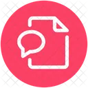 Chat Message Communication Icon