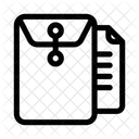 File Map Envelope Icon