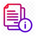 File Info Document Icon