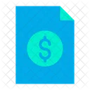 Bill Invoice Payment Receipt Icon