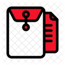 File Map Envelope Icon