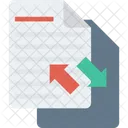 File Send Receive Icon