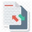 File Send Receive Icon