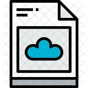 File Cloud Document Icon