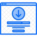 File Download Website Icon