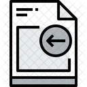 File Left Document Icon