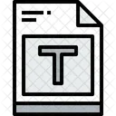 File Text Document Icon