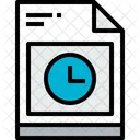 File Time Document Icon