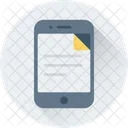 File Text Mobile Icon