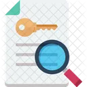 File Keyword Creation Research Icon