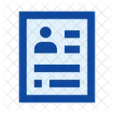 File Document Dossier Icon