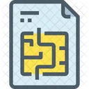 File Puzzle Paper Icon