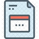 File Paper Document Icon