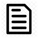 File Document Content Icon