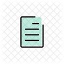 File Paper Notes Icon