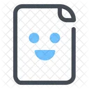 Smile Smiley File Icon