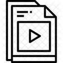 File Video Edit Icon