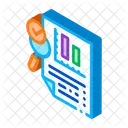 File Infographic Research Icon