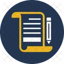 File Notes Pencil Icon