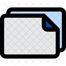 File Icon - Download in Colored Outline Style