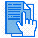 File Document Hand Icon