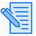 File Document Pen Icon