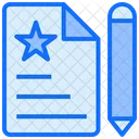 File Document Rate Icon