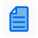 File Text Document Icon