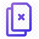 File Document Delete Icon