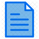 File Doc New File Icon