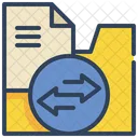 File Exchange Transfer Icon