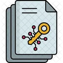 Blockchain File Document Icon