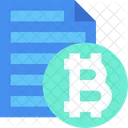 File Document Bitcoin Icon