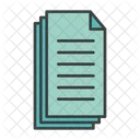 Business File Paper Icon