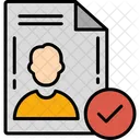 File Approved Document Icon