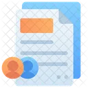 File Sharing Document Icon