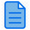 File Text Layout Icon