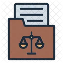 File Folder Law Icon