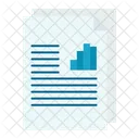 File Data Analytics Analysis Icon