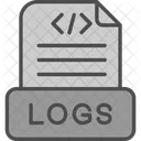 File Log Logging Icon