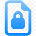 File Earmark Lock Icon